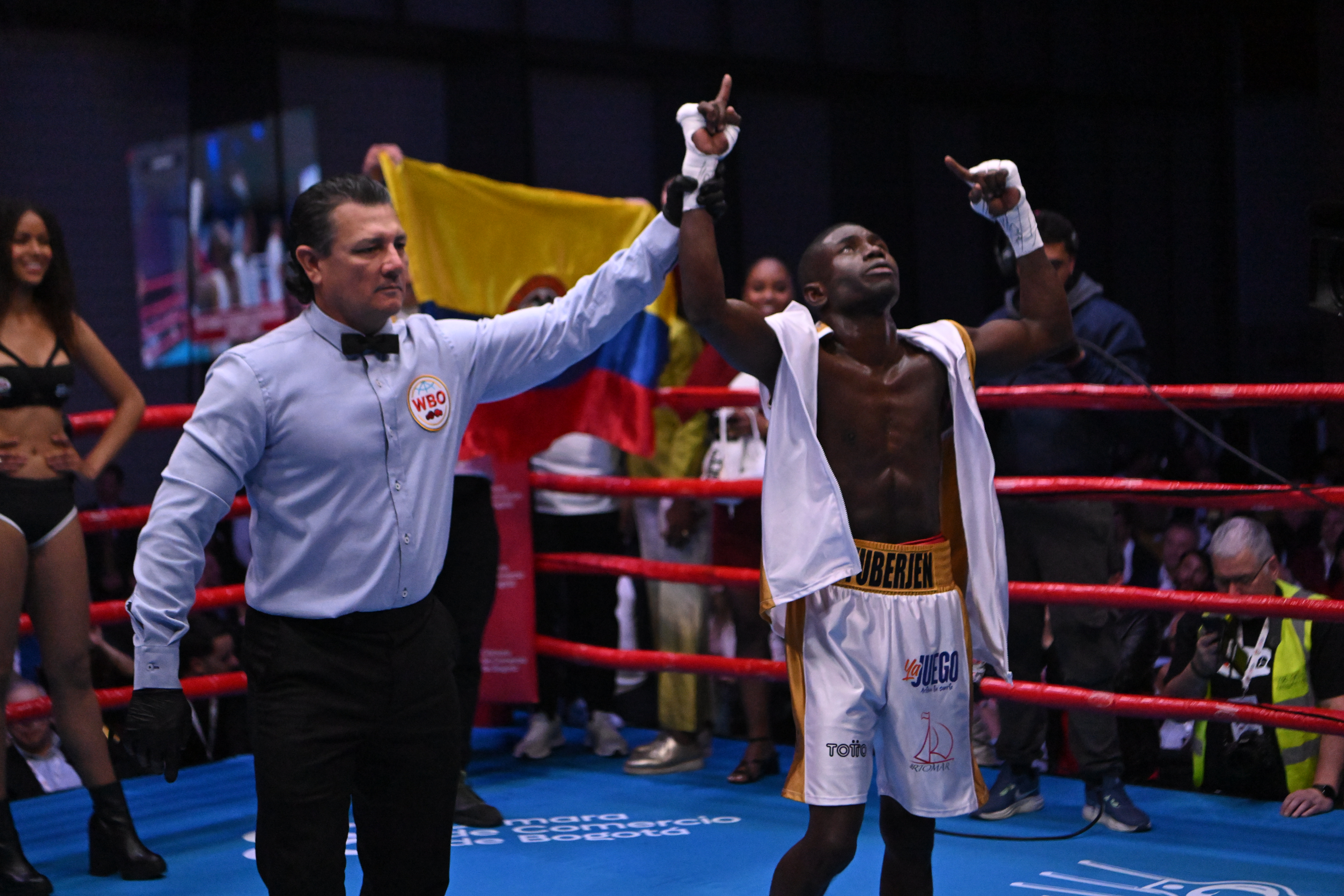 Así fue la noche de campeones: Bogotá fue epicentro del boxeo mundial