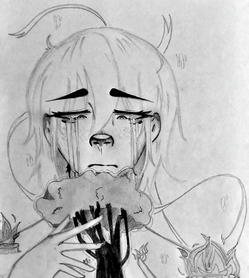'Consecuencias humanas' / Dibujo anónimo.