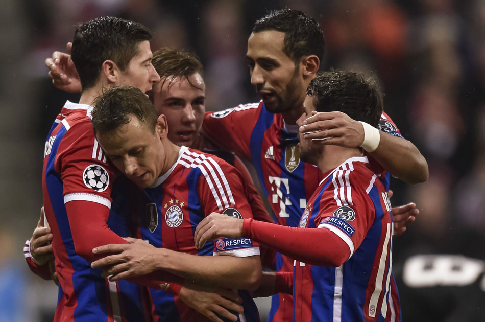 Bayern Múnich clasificó a octavos de Champions tras derrotar a Roma