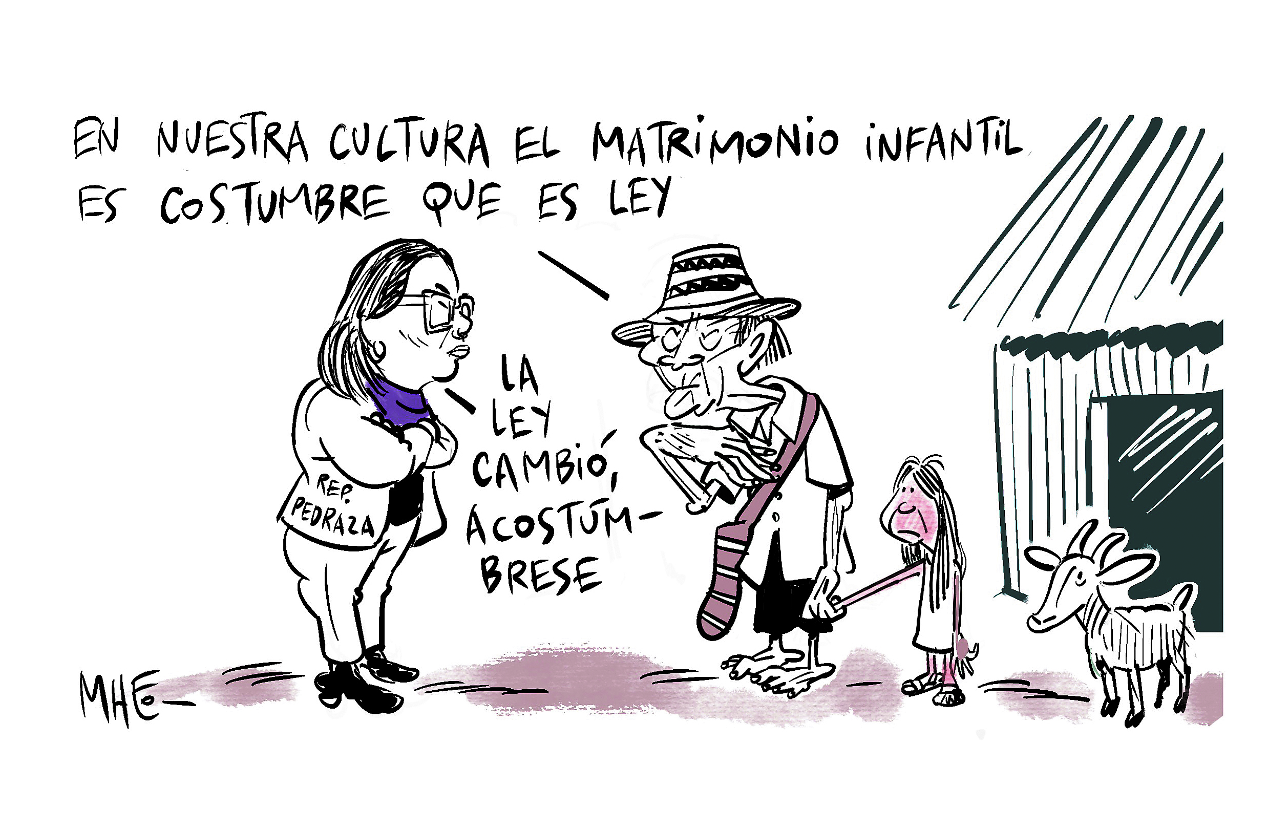 Son niñas, no esposas