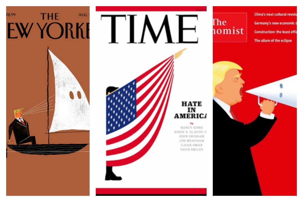 Los medios que criticaron a Trump en sus portadas