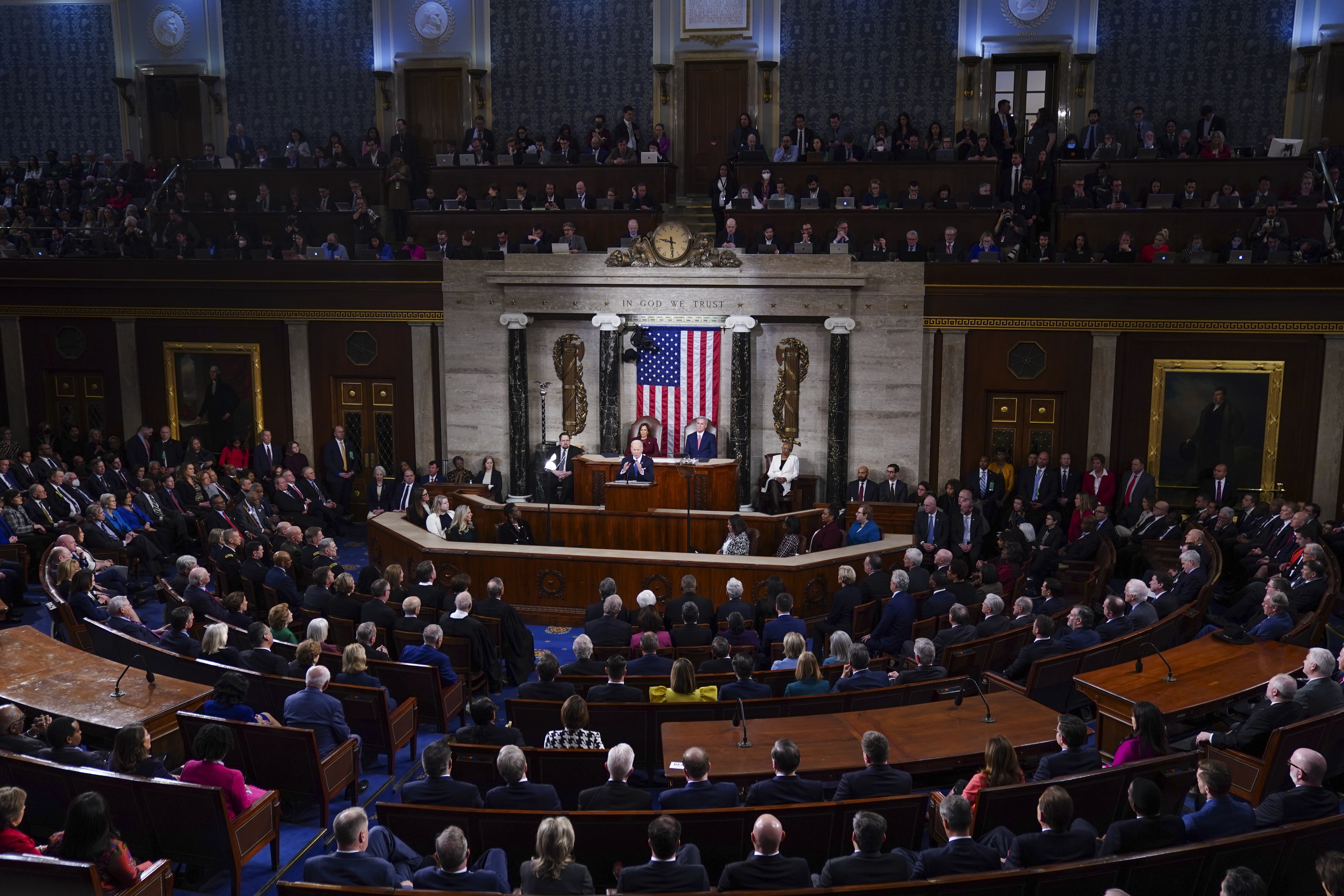 Economía y unión bipartidista: el énfasis de Biden en el discurso ante el Congreso