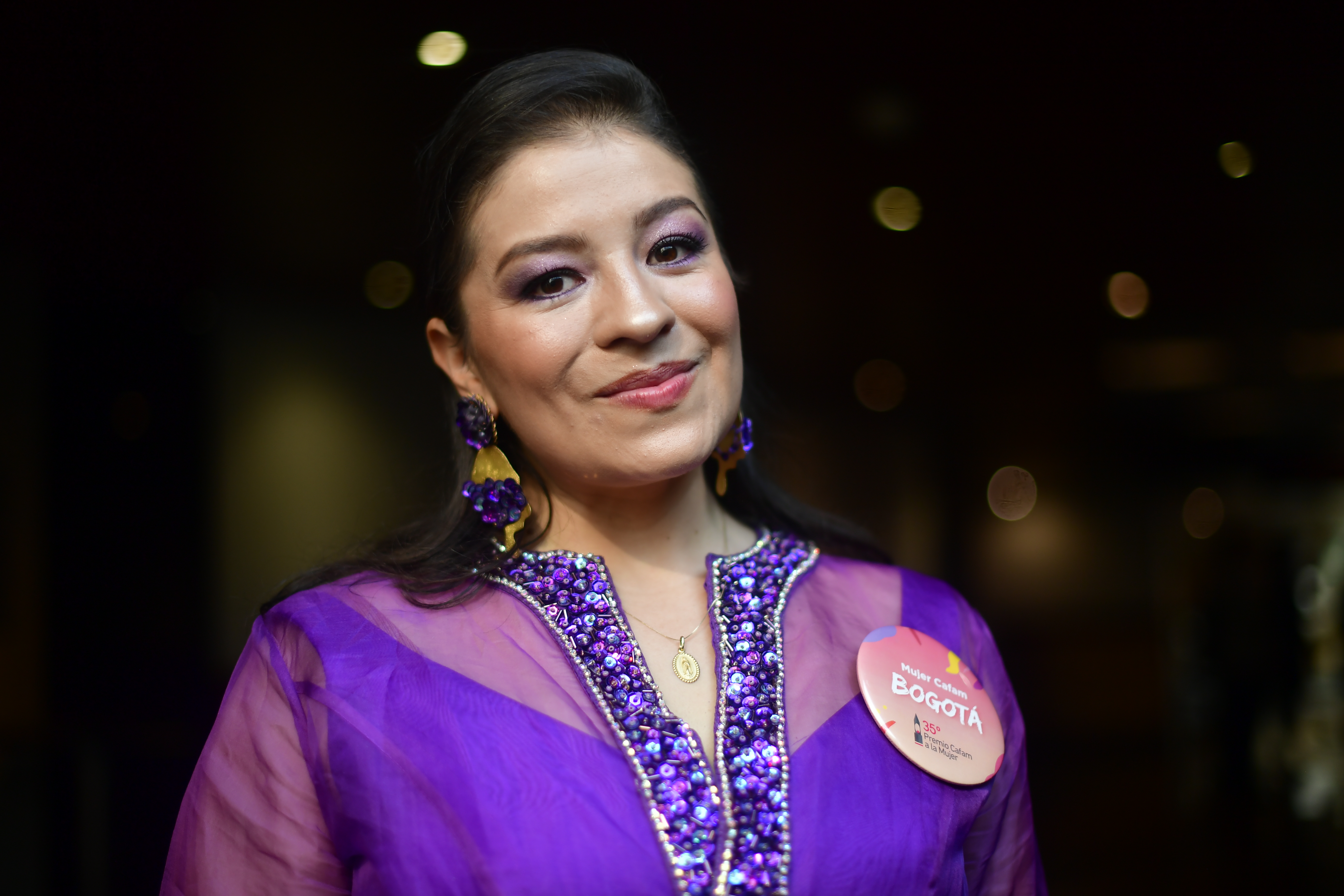 Administradora de Empresas y creadora en Colombia de la Fundación She Is, candidata por Bogotá y galardonada con el Premio Mujer Cafam 2024.
