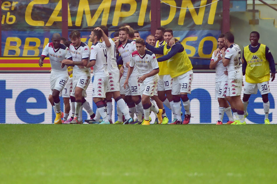 Destacada actuación de Víctor Ibarbo en la goleada del Cagliari contra el Inter