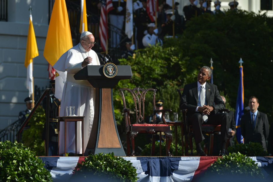 Vengo como «hijo de una familia de inmigrantes»: Papa Francisco a Obama