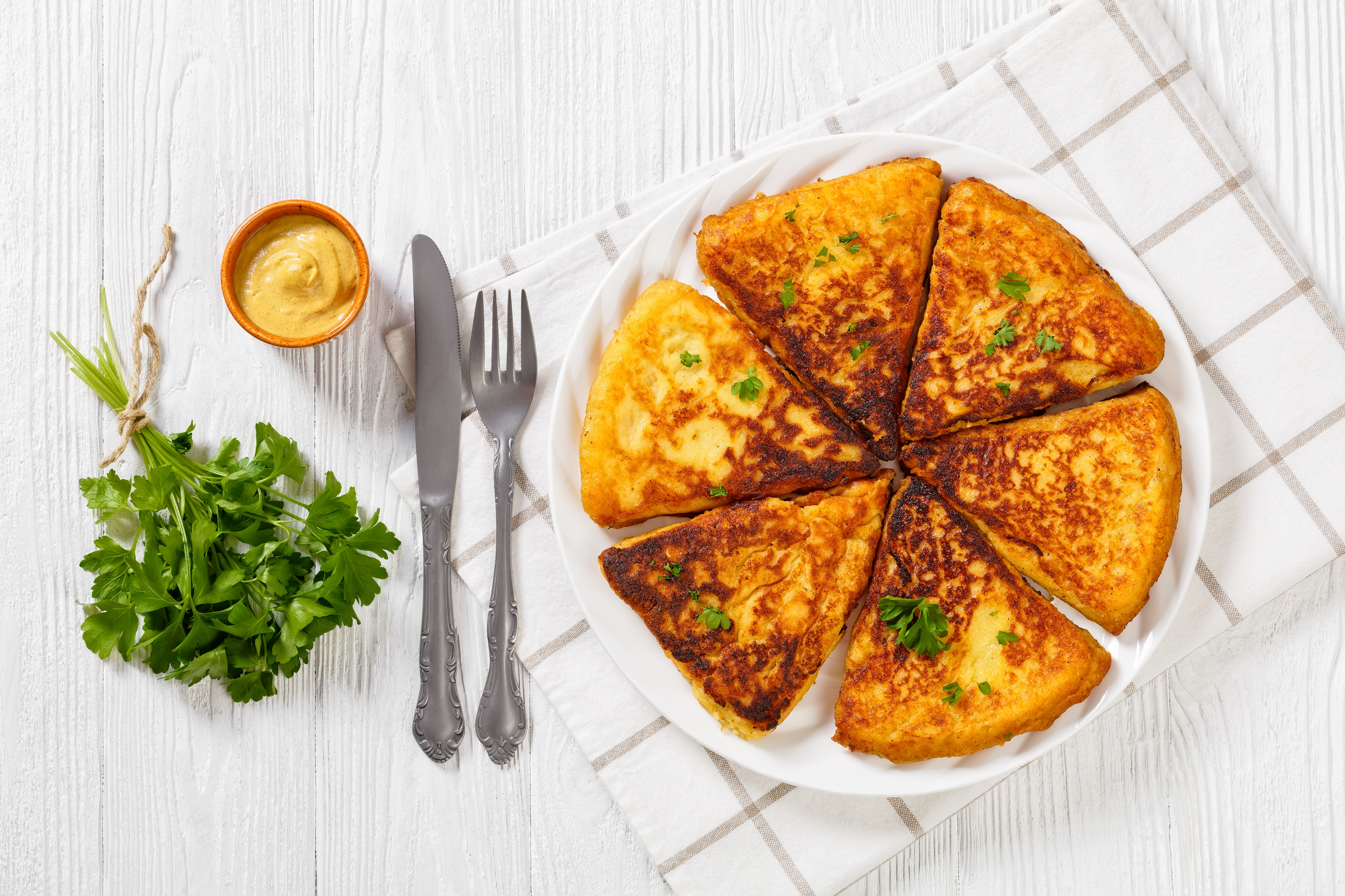 Receta con papa y queso