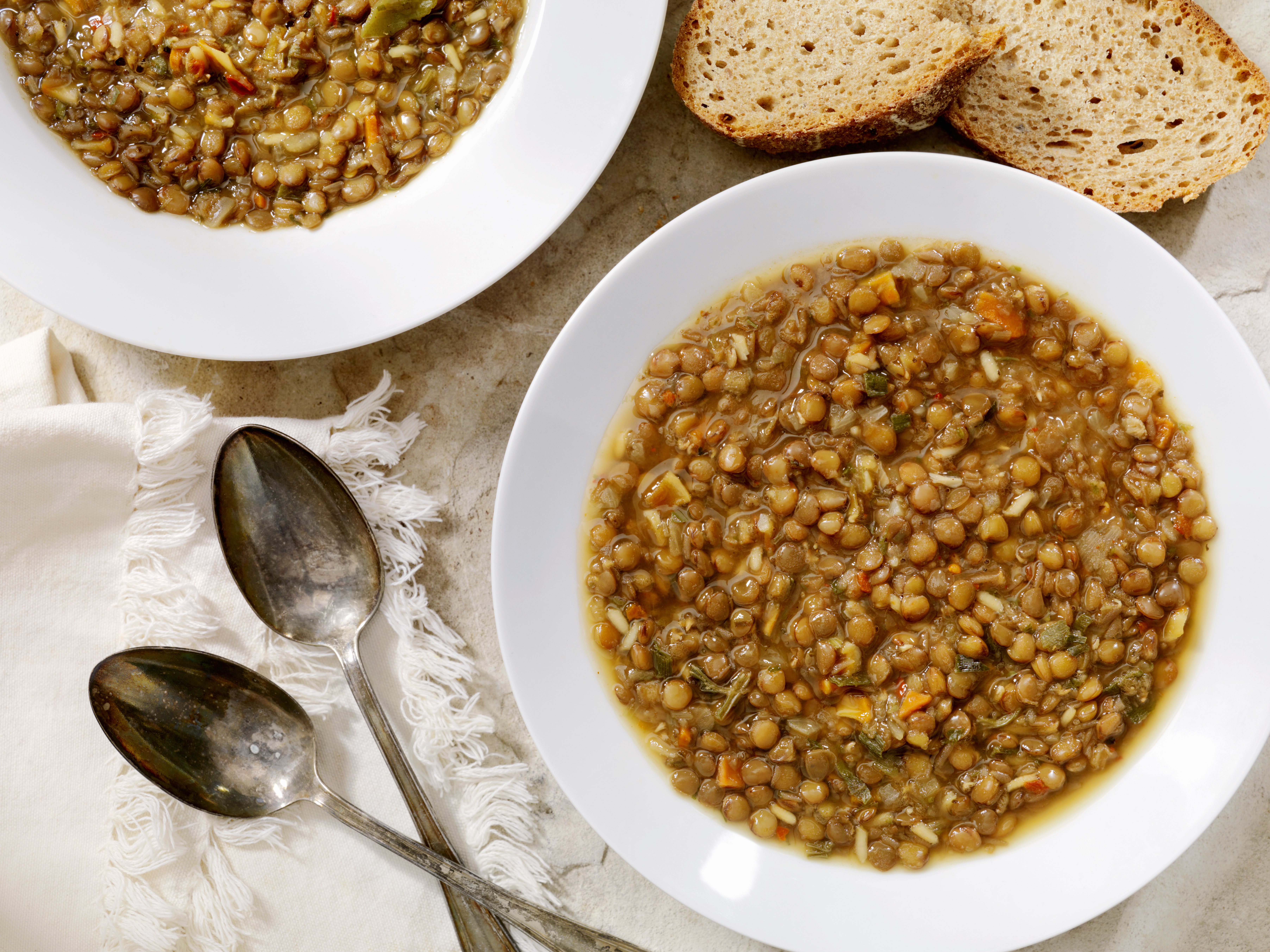 Cómo hacer sopa de lentejas fácil para el almuerzo