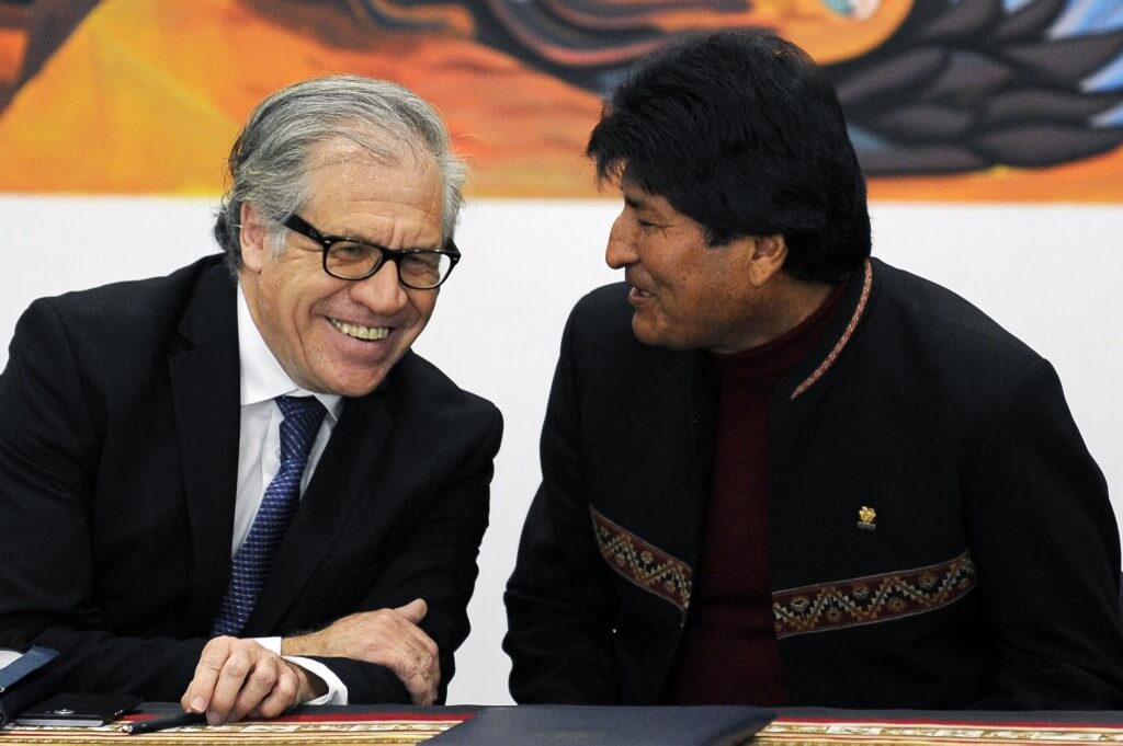 Evo Morales «no tenía otra opción» que renunciar a la presidencia: Luis Almagro