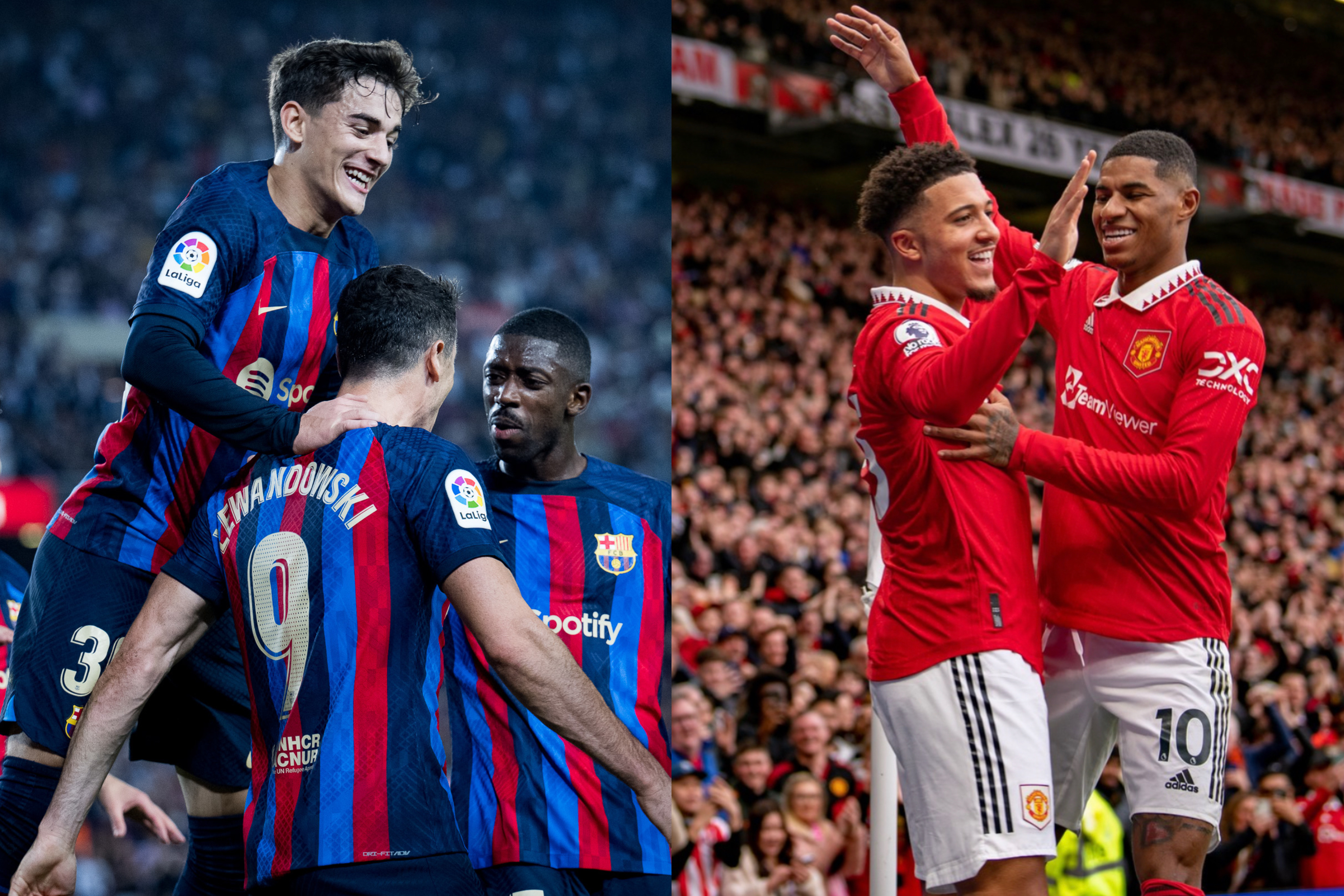 Barcelona vs. Manchester United por la Europa League hoy: hora y dónde ver en vivo