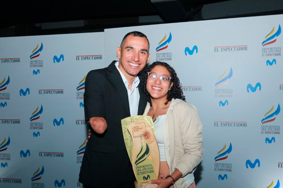 Los triunfadores en el Deportista del año El Espectador-Movistar 2022