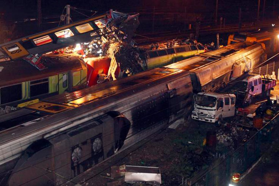 Choque de trenes en Portugal deja 15 heridos