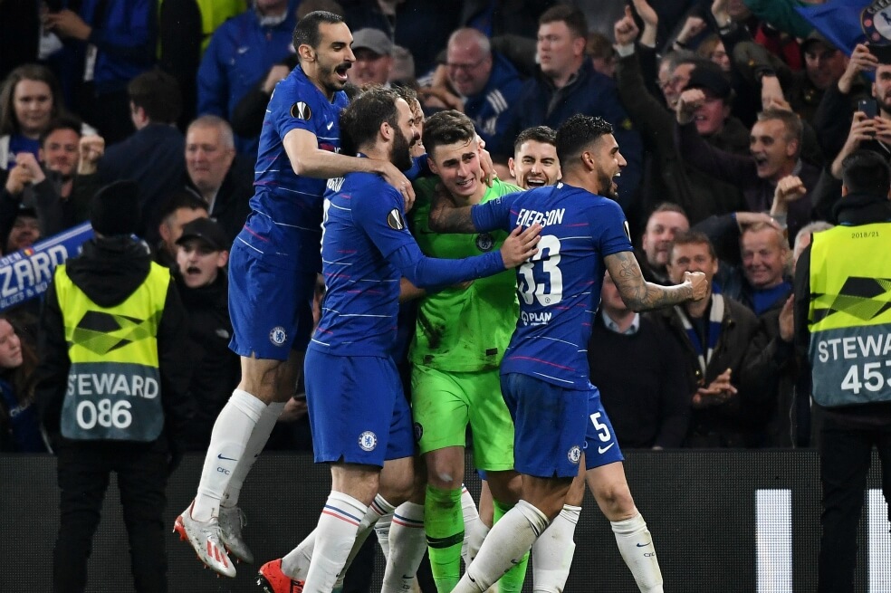 Otra final inglesa: Chelsea superó al Frankfurt y definirá el título de la Europa League ante Arsenal