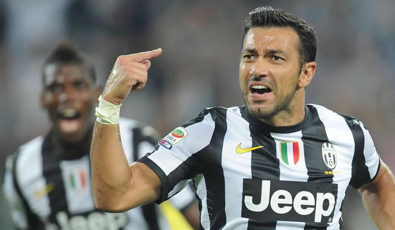 Quagliarella refuerza el liderato de Juventus