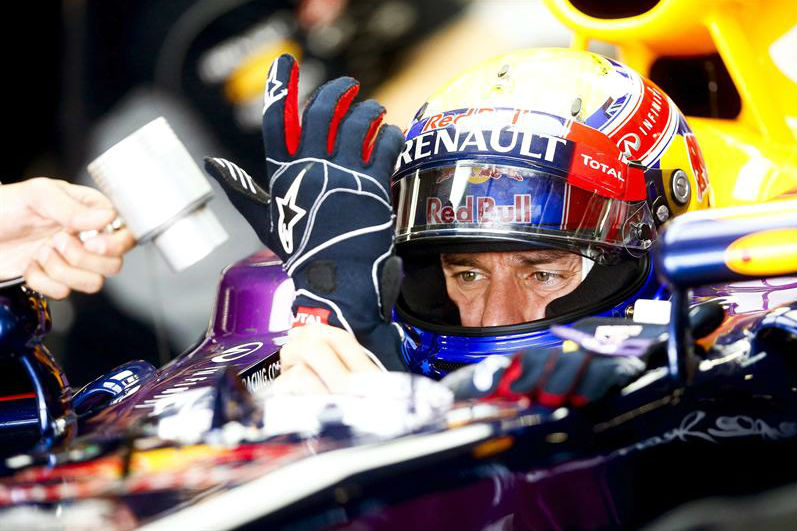 El australiano Mark Webber de Red Bull. Foto: EFE