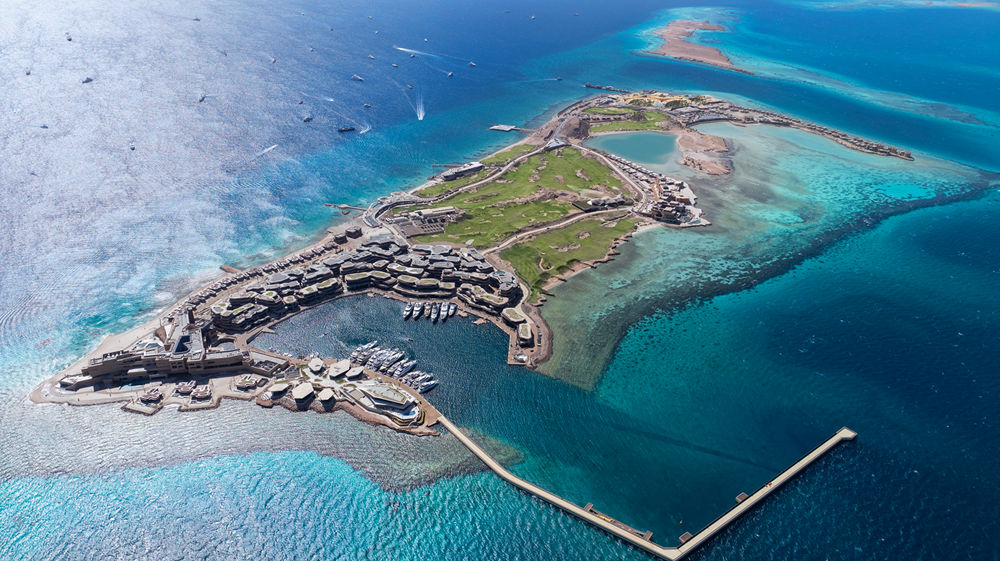 Así es la isla de ultralujo que se inauguró en Arabia Saudita