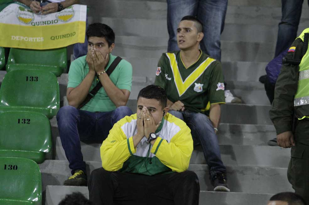 Deportes Quindío, crónica de un descenso anunciado