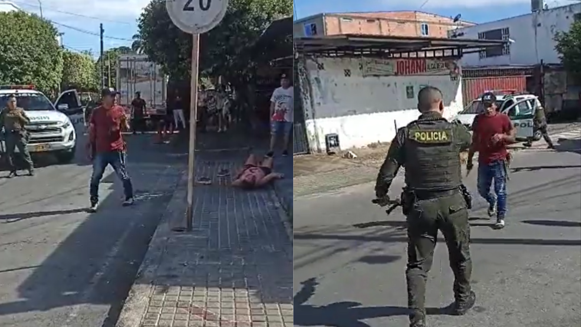 Hombre fue abatido luego de apuñalar a una mujer y a un policía en Casanare