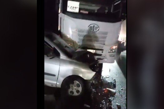 Grave accidente esta madrugada en la vía Chía-Cota, esto se sabe