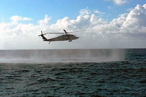 Helicóptero de Fuerza Aérea sufre accidente en Providencia