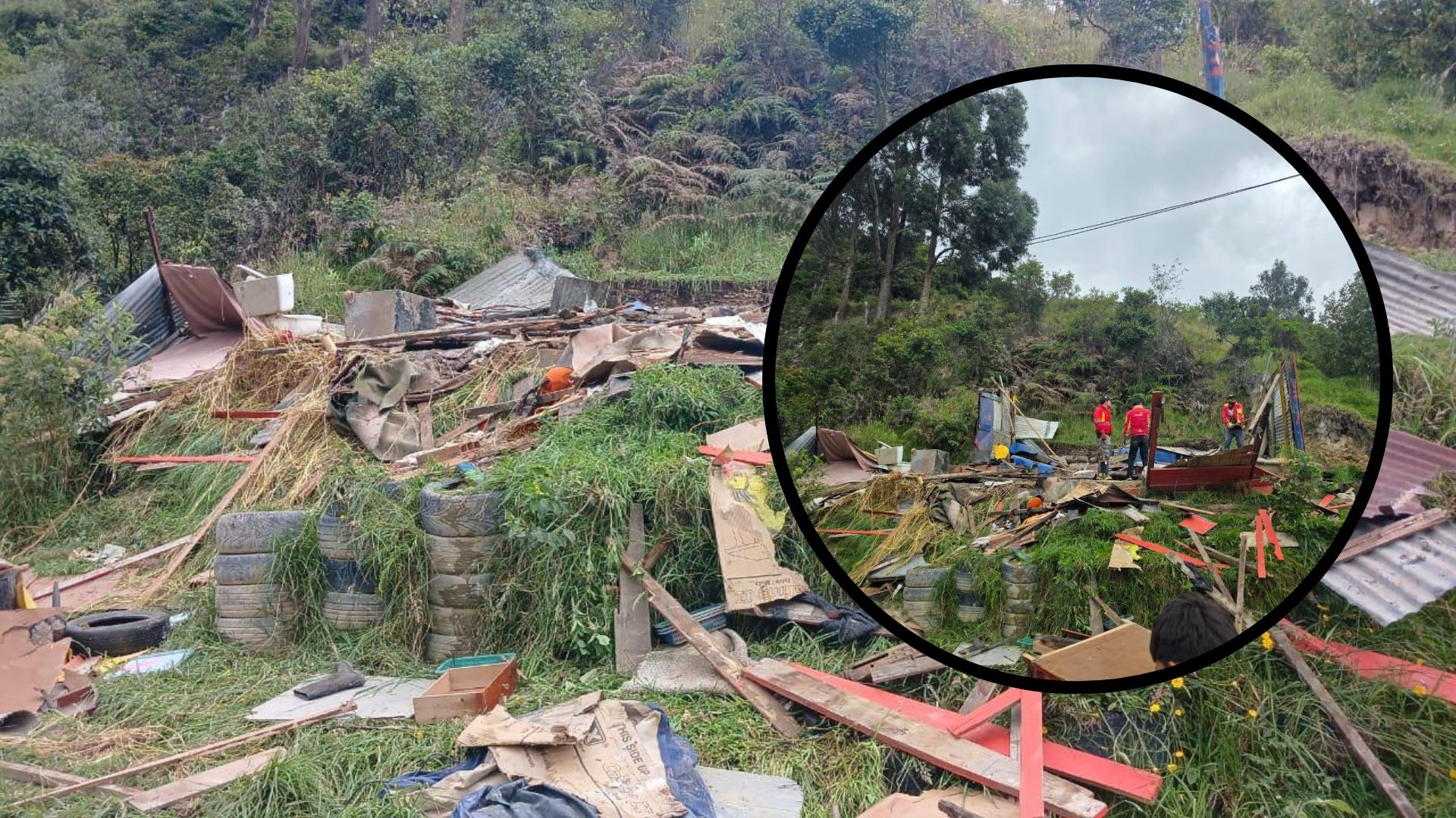 Distrito recuperó áreas ocupadas informalmente en el Parque Entrenubes
