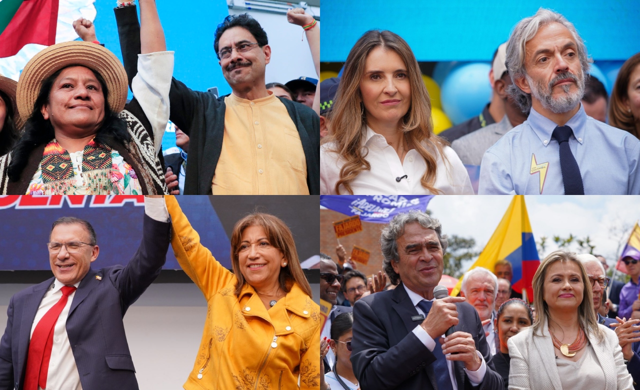 Así quedó el tarjetón de la primera vuelta: estas son las 14 fórmulas presidenciales