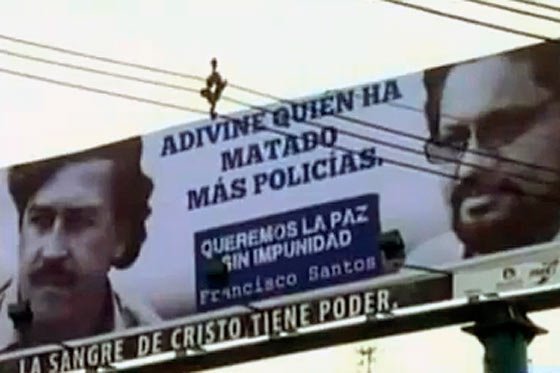 Francisco Santos consideró «acto de intolerancia» que desmontaran sus vallas
