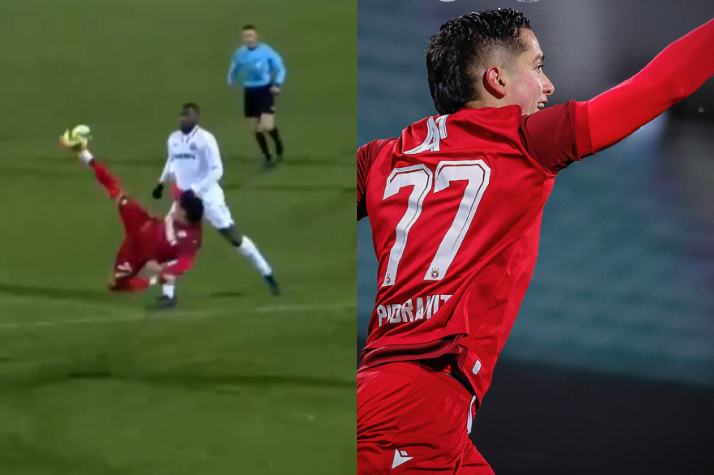 El gol de Alejandro Piedrahita le da la vuelta al mundo: fue de chilena y piden el “Puskás”