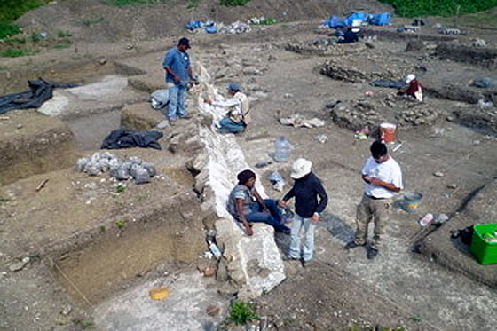 Investigadores descubren posible muelle prehispánico en el Golfo de México