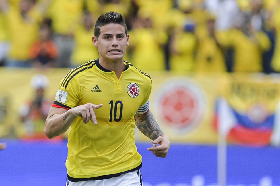 James, providencial en el momento clave con Colombia