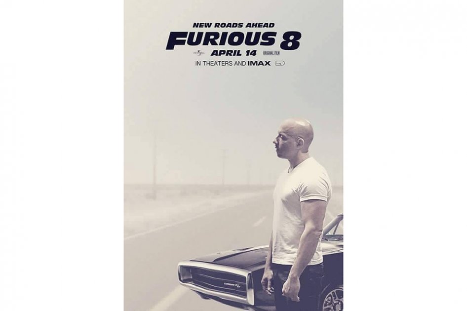 Vin Diesel comparte el primer afiche de «Rápido y furioso 8»