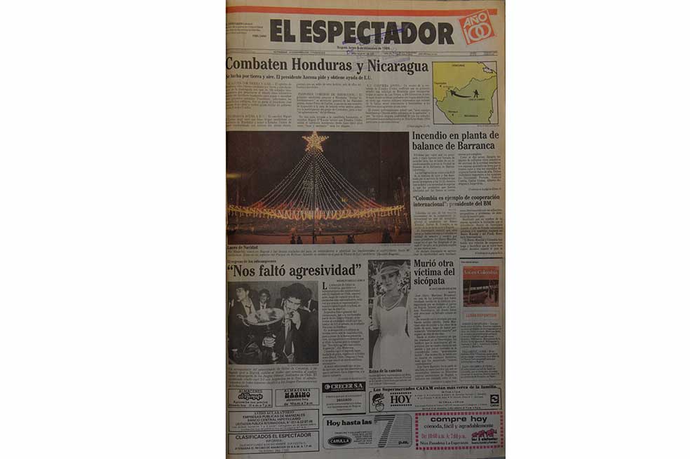 Estas eran las noticias del 8 de diciembre de 1986