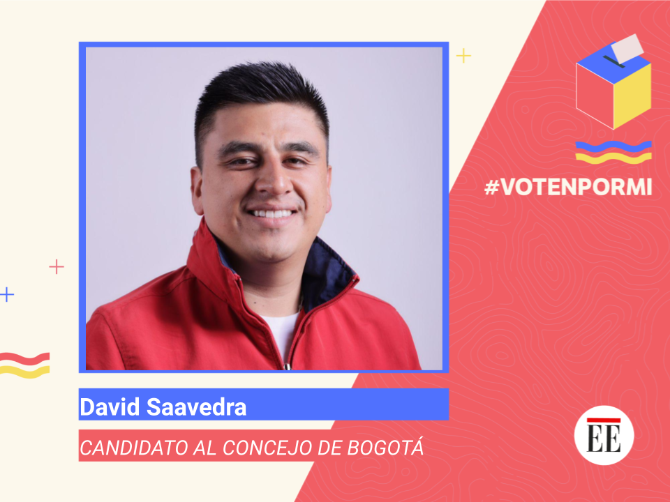 David Saavedra, renovación de la cultura democrática #Votenpormí