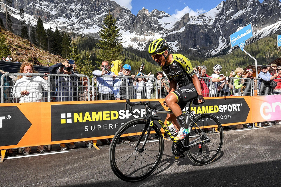Esteban Chaves ganó la etapa 19 del Giro de Italia