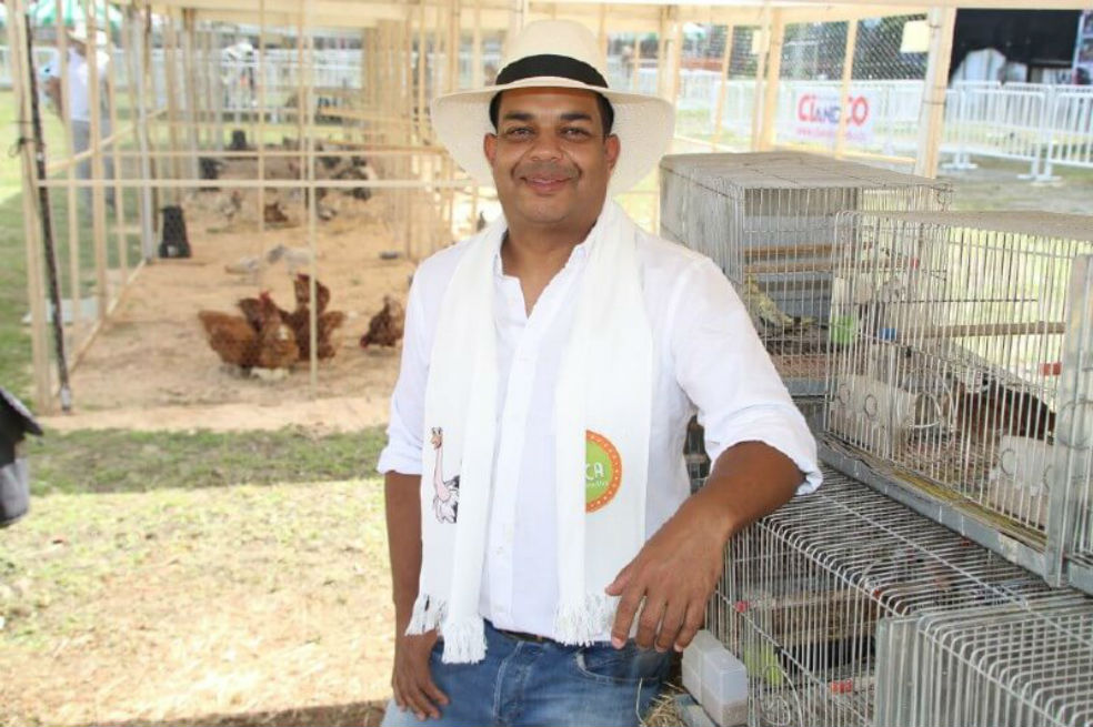 Andrés Pérez, el anfitrión de la Finca Parque