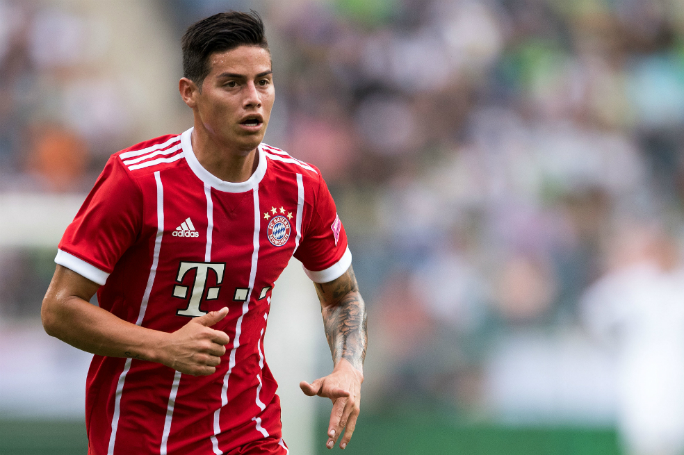 James es duda del Bayern Múnich para la Supercopa de Alemania