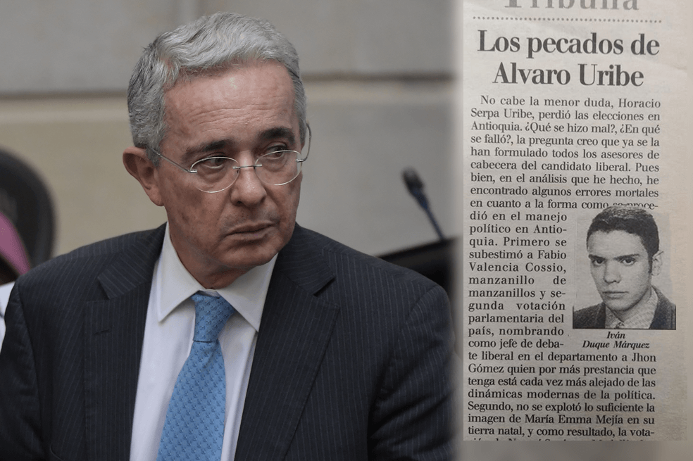 Duque sobre columna que criticó a Uribe: “Fueron opiniones con prejuicio”