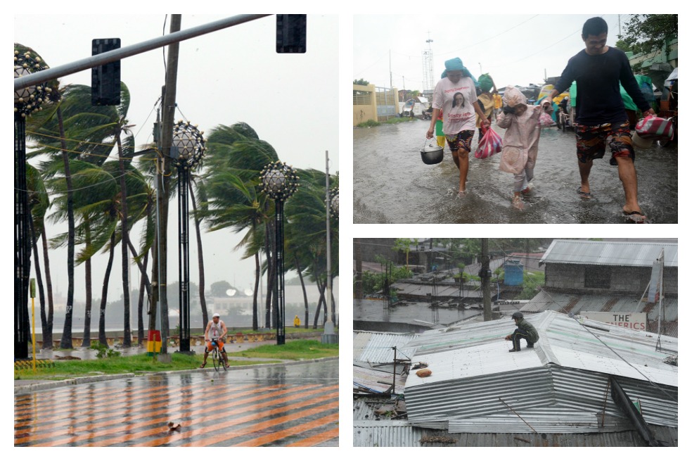 Impresionantes imágenes del tifón Rammasun que arrasó a su paso en Filipinas