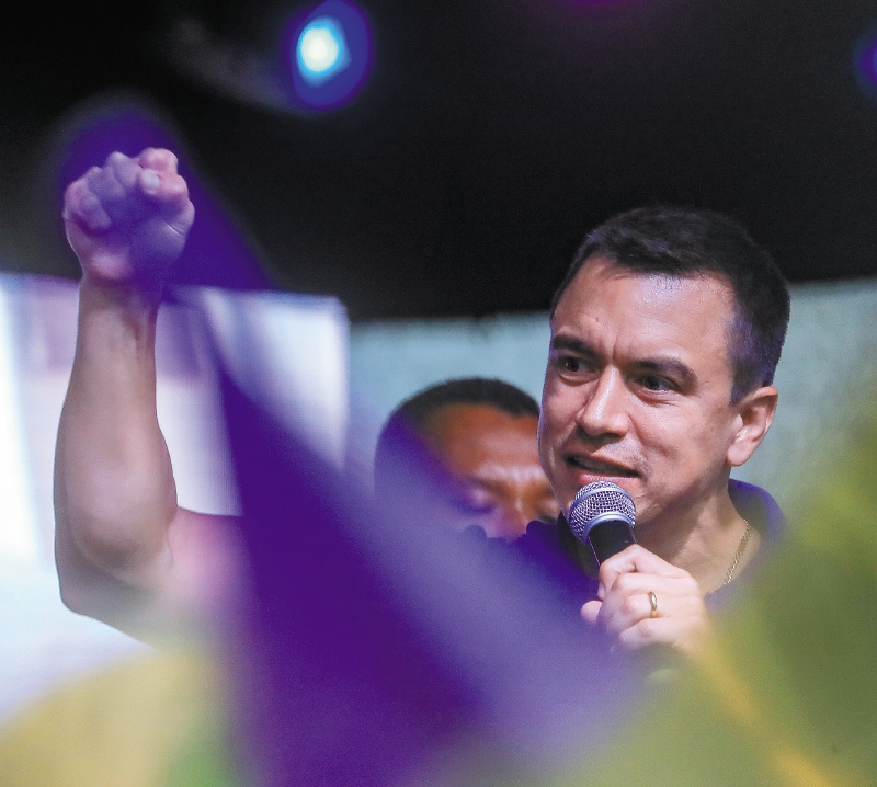 Los candidatos a la Presidencia de Ecuador no hicieron de la seguridad su “leitmotiv”