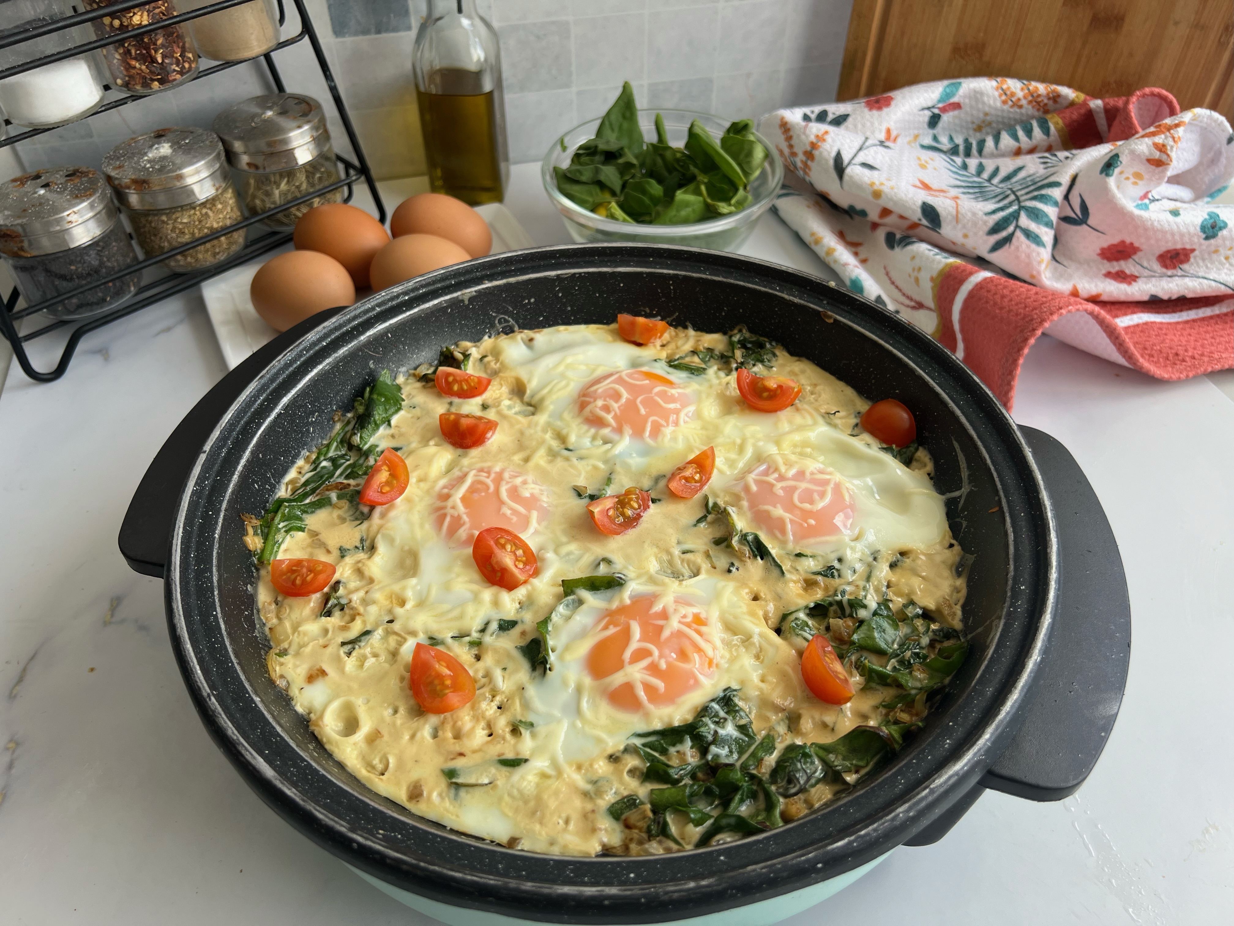 Huevos florentinos para empezar el día con mucho sabor