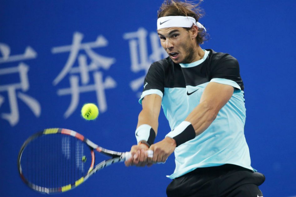 Rafael Nadal cayó en la final de Pekín (6-2, 6-2) ante el número uno mundial, el serbio Novak Djokovic. Foto: AFP