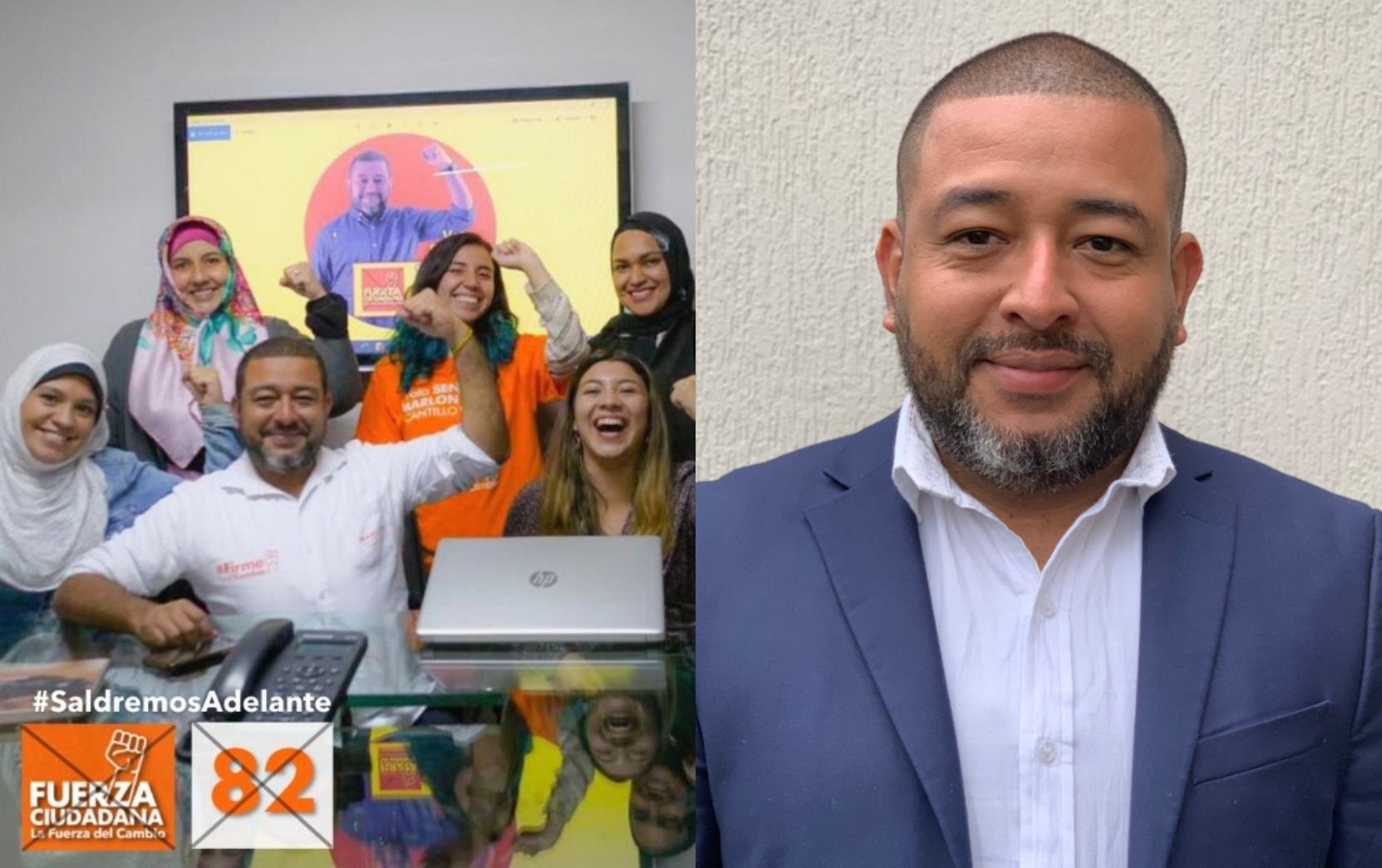 Marlon Cantillo, líder de la comunidad musulmana.