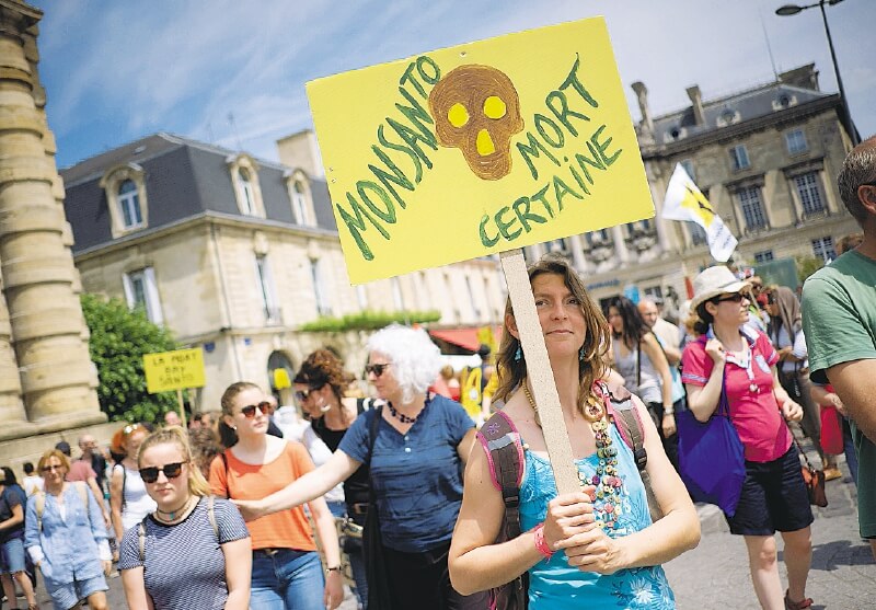 Monsanto habría fichado en secreto a personalidades por su posición sobre glifosato