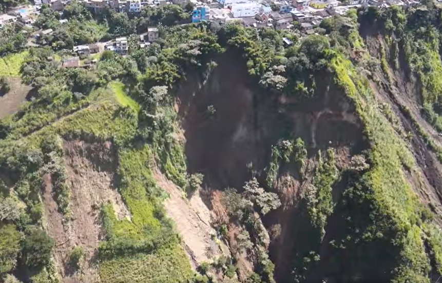 Ancuya está incomunicada con los municipios cercanos y con la capital de Nariño, debido a los deslizamientos.