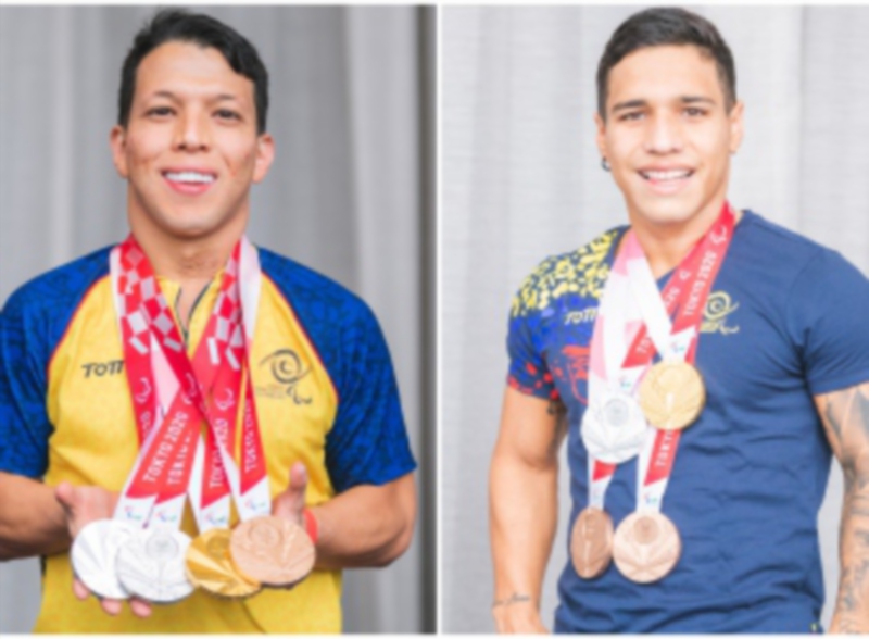 Nelson Crispín y Carlos Daniel Serrano, como peces en el agua