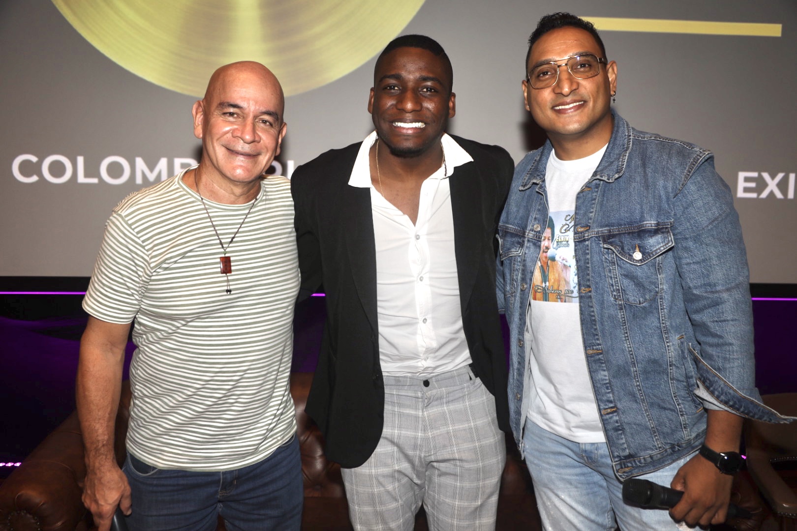 Jorge Herrera, Edward Carabalí y Willys del Arka.