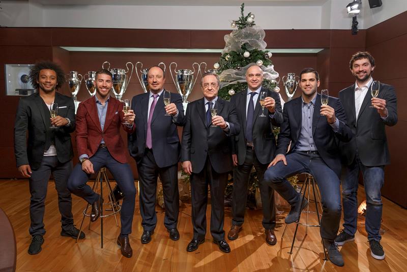 Mensaje de unidad e ilusión de Florentino Pérez y Rafa Benítez