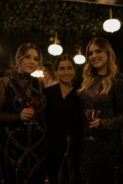 Laura González, Daniela Castro y Cristina González