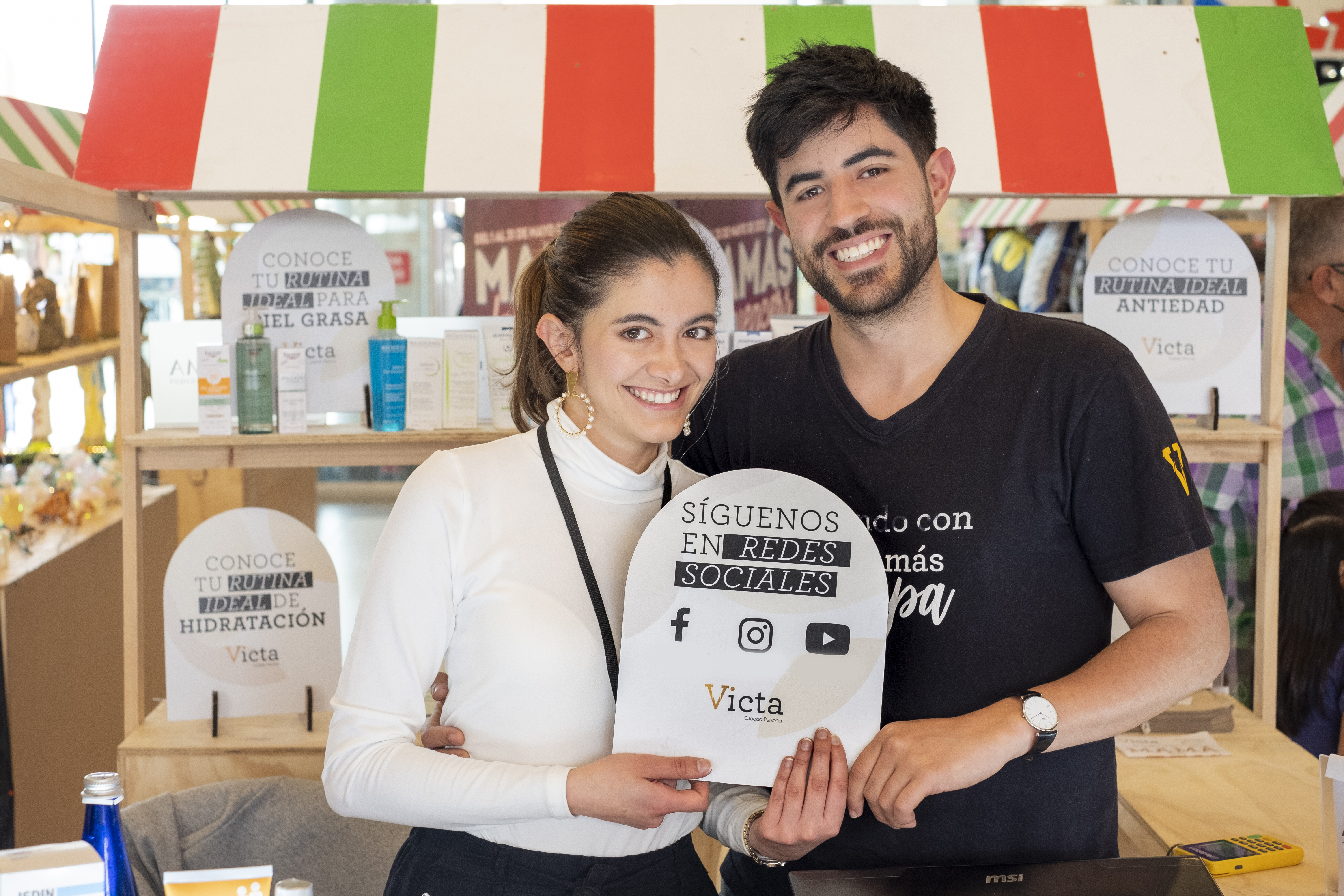 Ellos son los esposos que crearon una tienda dermatológica 100% online en Colombia
