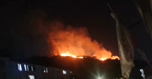 Alertan que incendio en Chimitá, Bucaramanga, habría sido provocado
