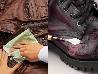 Si las grietas del cuero son profundas, es posible que necesites usar un relleno para cuero.